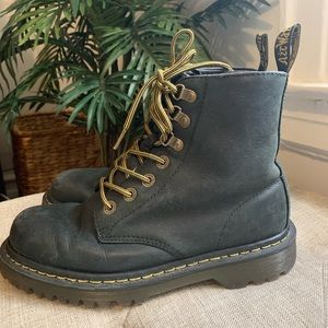 Dr Martens Leather Lace Up Boots